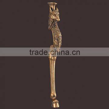 B08 Decorative Brass leg frame for Three Leg Coffee Table