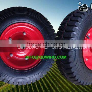 16" 4.00-8 Factory outlet Best quality Pneumatic Rubber wheel