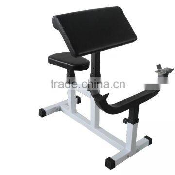 GYM PROFESSIONAL SEATED ARM CUR BENCH BICEP CURL BENCH GYM MACHINE