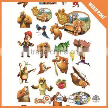 16-00012 Decorative sticker puffy sticker for promotion dress up cheap puffy sticker