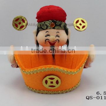 2016 chinese new year decoration items candy basket