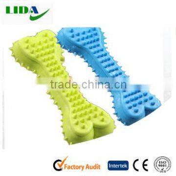 PET202 High quality eco-friendly silicone dog bone good for pet do play