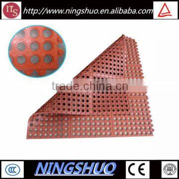 Industry supplier of anti fatigue non slip safety rubber kitchen mat