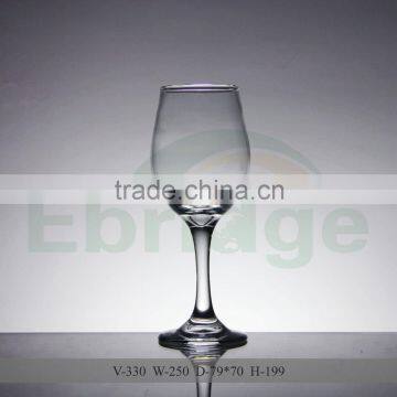 high quality food grade wine glass cups with handle