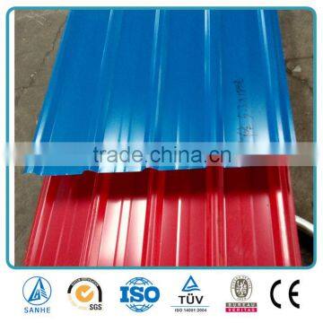 high quallty corrugated metal roof tile