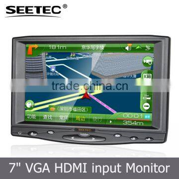 7"tft display touch screen laptop lcd ultra slim monitor for car application