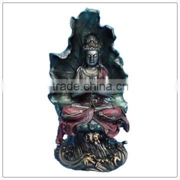 Antique Color KUAN YIN Statue ,female buddha statue