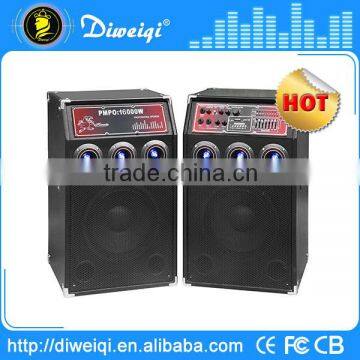 Hot 2.0 professional stage dj speaker with bluetooth ,usb fm radio