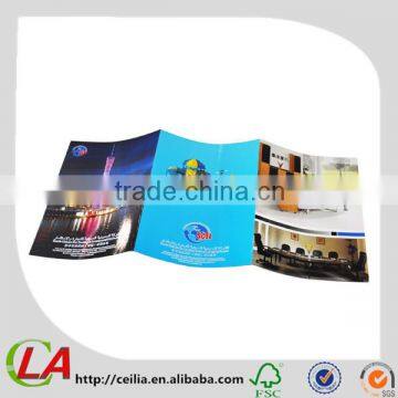 Glossy Oil Finishing High-end Art Paper Flyer