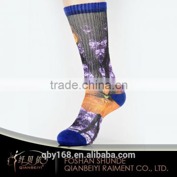 Top socks manufacturer patterned children school football socks