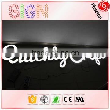 High quality waterproof indoor small epoxy resin led sign