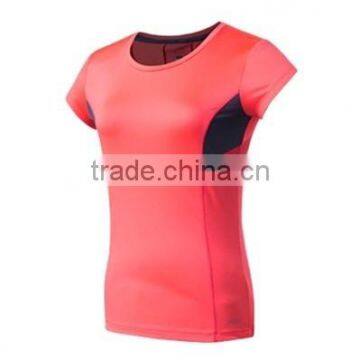 wholesale women sports shirts/functional running wear