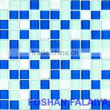 Crystal Mosaic Glass and Stone Mosaic GS038