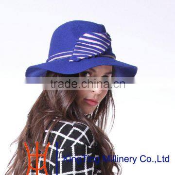 Ladies Party Wool Felt Hat / Sun Hat photo-6