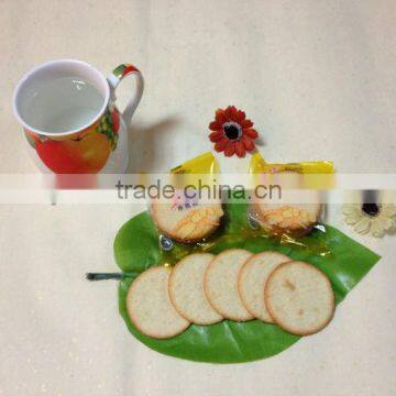 6 Diameter Round Banana Biscuit