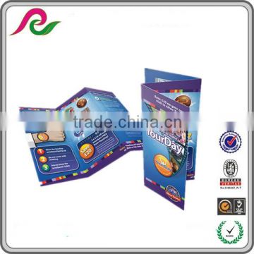 wholesale custom promotional brochure sample