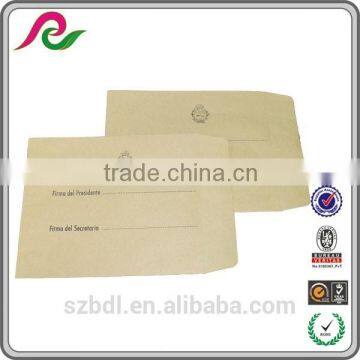 wholesale envelope black printing envelope packing