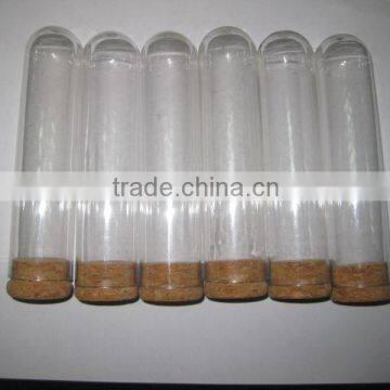 food grade clear plastic test tube