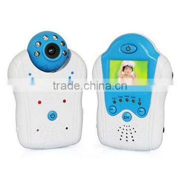 2.4GHz Wireless Video Security Baby Monitor Camera with NTSC TV System (Blue + White)