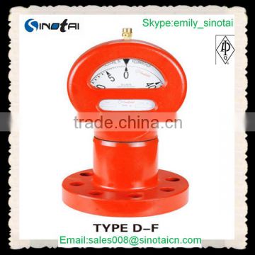 offshore oil well drilling API Flanged Pressure Gauge YK150/100/D type