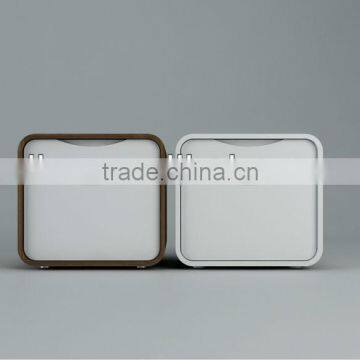 High Quality High Glossy White and Walnut Nightstand and Chest Bedroom Storage Sets photo-2