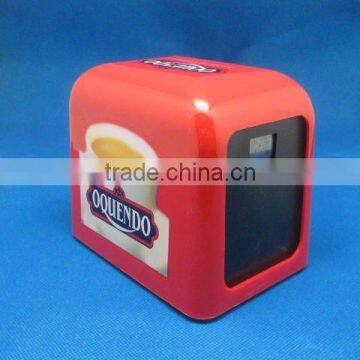 2012 promotional plastic napkin/tissue dispenser napkin box/tissue box