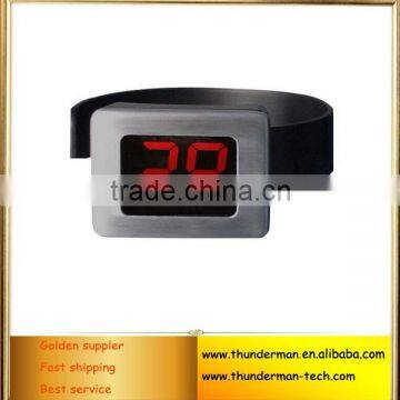 Watch style Digital Red Wine Bottle Thermometer