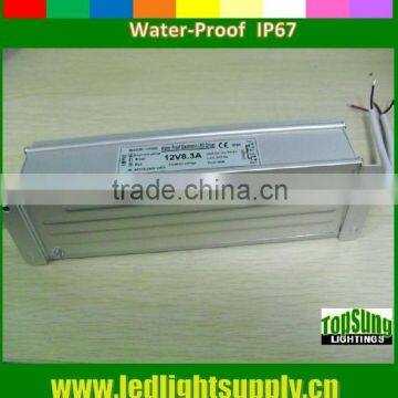 12V 100W halogen lamp transformer water proof with 2 output