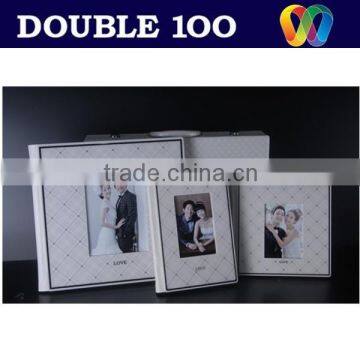 wodden frame wedding album photo case