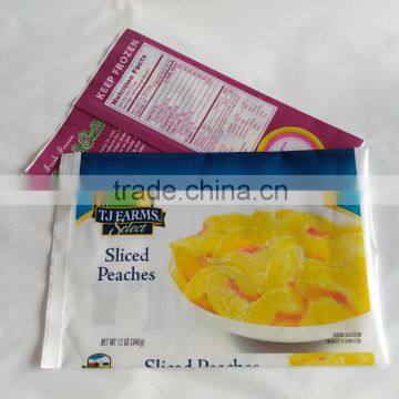 340g Frozen Peach Packaging Bag