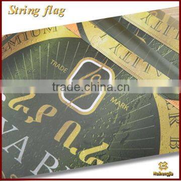 China gold supplier Hot sale teardrop banner flag with pole