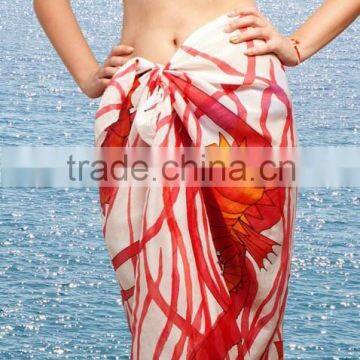 2014 BEACH DRESS BALI SARONGS & PAREOS FANCY LADIES HOLIDAY BEACH PAREOS