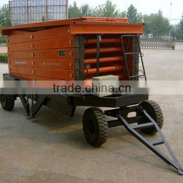 mobile hydraulic elevator platform