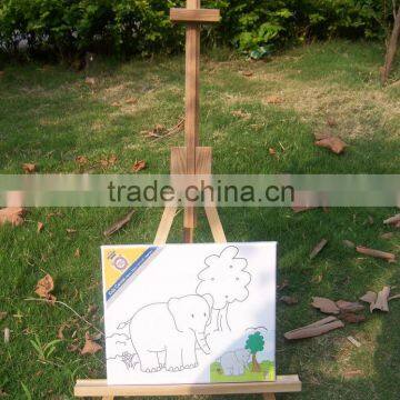 Wooden sketch / painting tabel easel