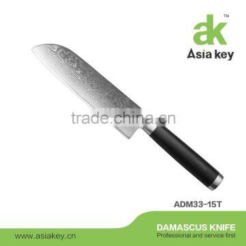 Reliable and high quality japanese damascus chef knife vg10 blades