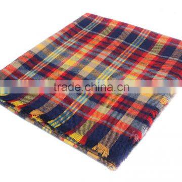 Best Selling 2015 Winter Popular Plaid Blanket Custom Scarf photo-4