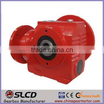S Series Worm Gear Motor Gear Right Angle Drive Gearbox for Conveyor photo-2