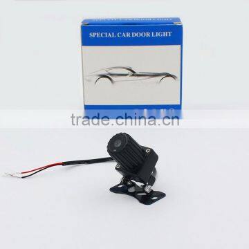 Red Car Led Laser Fog Light Rear Anti-Collision Brake Tail Lights Warning Lamp Logo Brake Light photo-2