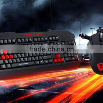 Led gaming keyboard mouse combo