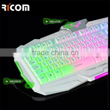 Hot sale Backlit Mechanical Gaming Keyboard Wired Keyboard With Usb Interface--LK612--Shenzhen Ricom