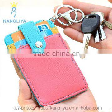 Colorful card sleeve candy card bag girl like key and card holder nimble little bags