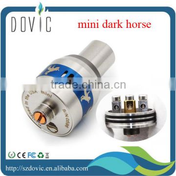 High Quality RDA Dark Horse Mini Rebuildable Atomizer Clone