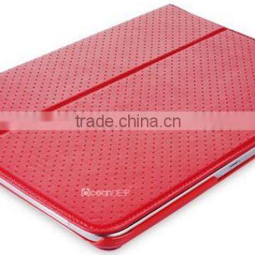 fancy design leather flip cover case for samsung tablet flip cover china manufactuers