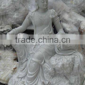 Sitting Female Buddha Kuan Yin sculpture DSF-P101