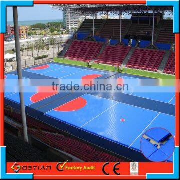 noise reduction flooring for basketball court