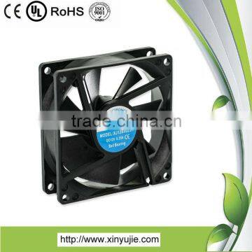 usb ventilation fan 80*80*25mm 12v brushless dc fan motor computer machine box