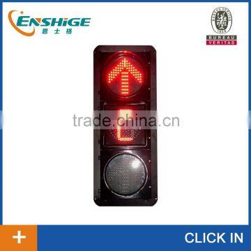 LED traffic signals with arrow and number