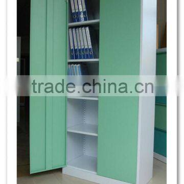 KFY-CB-16 Green Steel 2 Door Decorative Bookcase