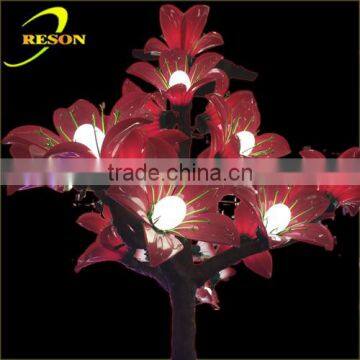 New product 2014 led kapok light christmas tree