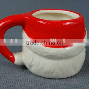 Reative Hot-selling Cartoon Red and White Ice Cream Ceramic Mug With Handle photo-3